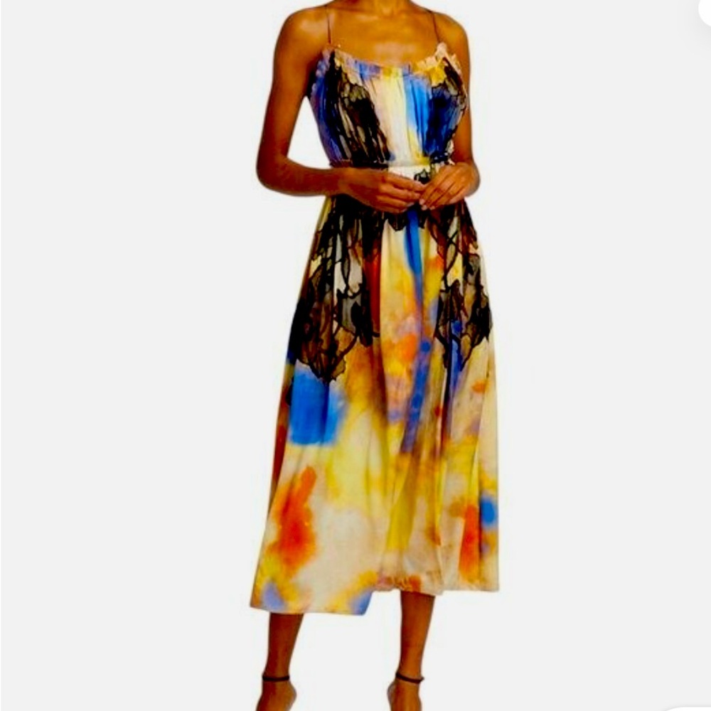 JASON WU Silk Ombré Maxi dress Runway collection